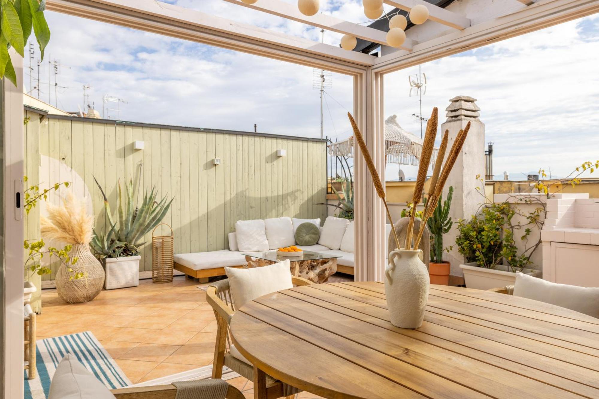 Aria Penthouse & Garden Daire Roma Dış mekan fotoğraf